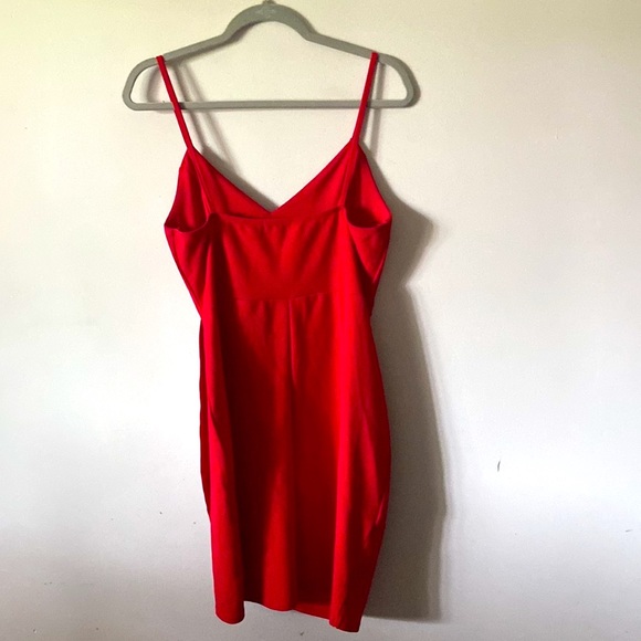Red Mini Dress - Picture 3 of 3